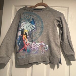 Kids Gray Graphic Sweatshirt